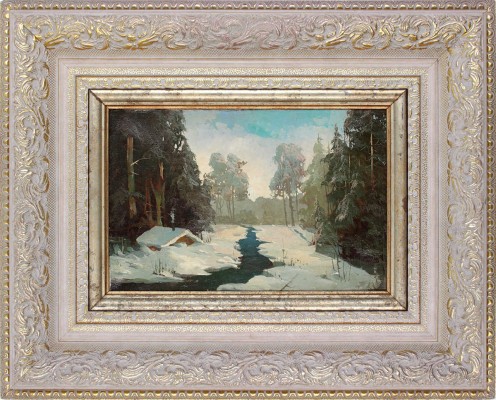 Быков Виктор Александрович. Зимнее утро 